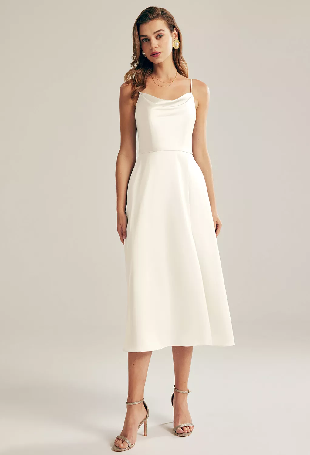 AW Renee Ivory  Spring Wedding Guest Dresses